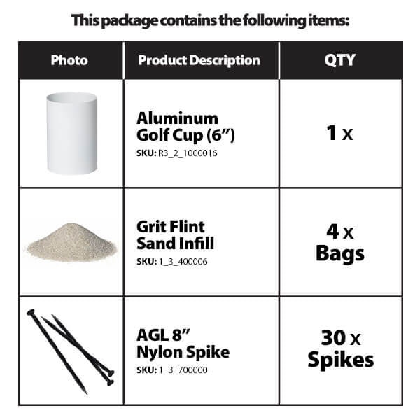 Medium Perfect Putt Package (10'x15